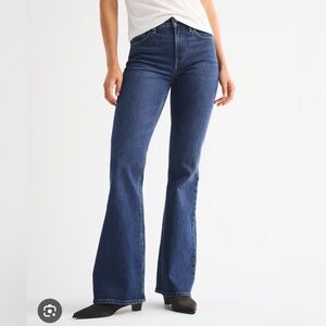 Abercrombie & Fitch Blue Flare Jeans